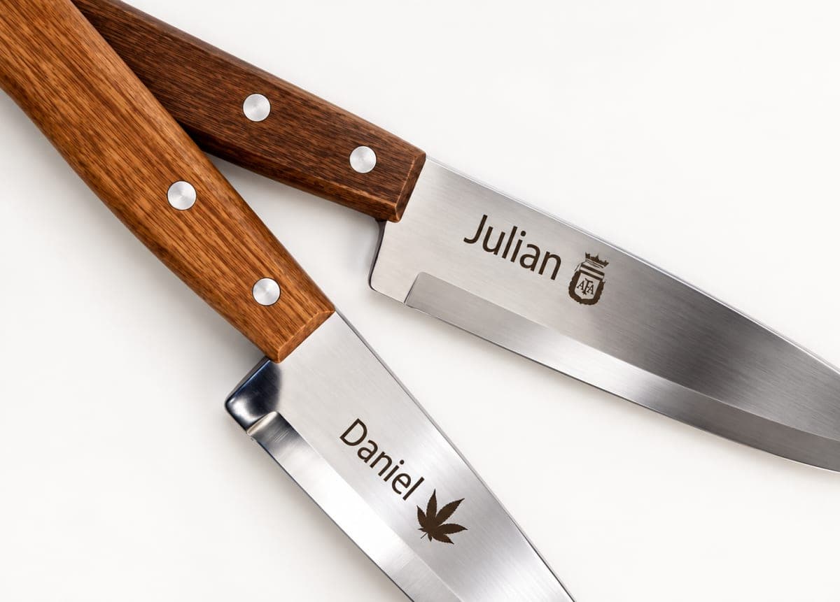 Cuchillo Tramontina 9" personalizado