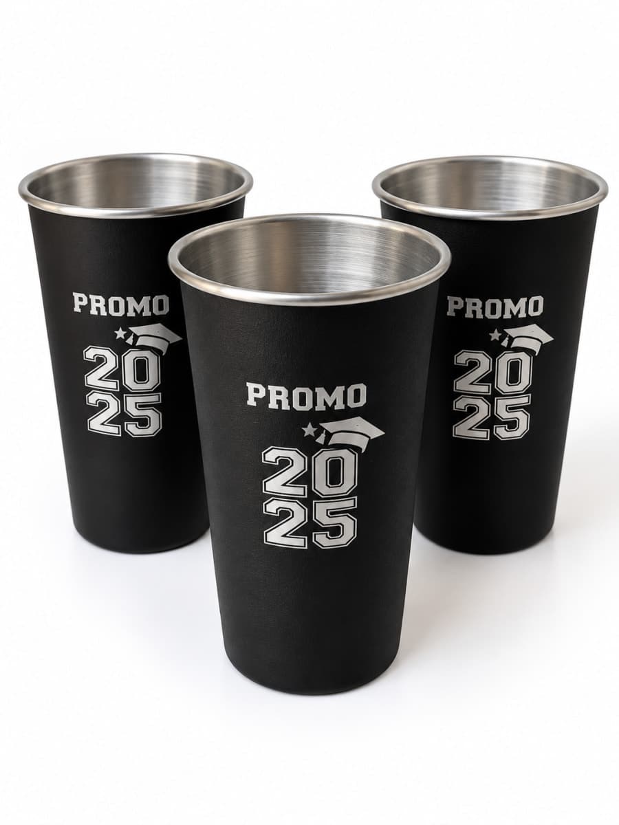 Vaso Fernetero de aluminio personalizado de 1 litro