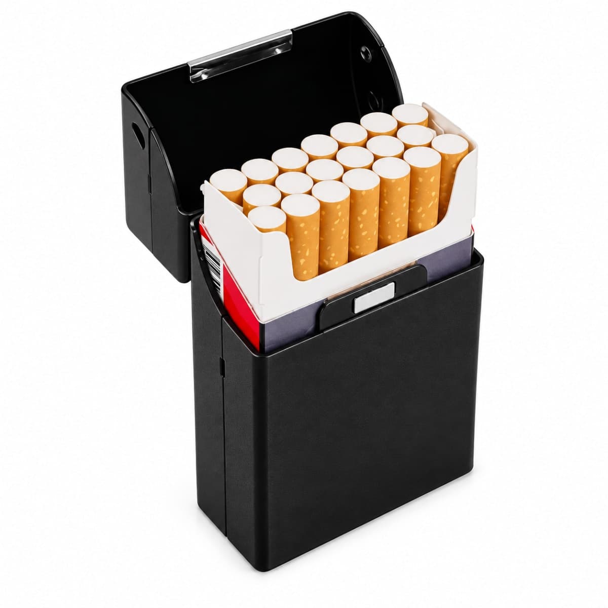 Cigarrera rígida de aluminio personalizada