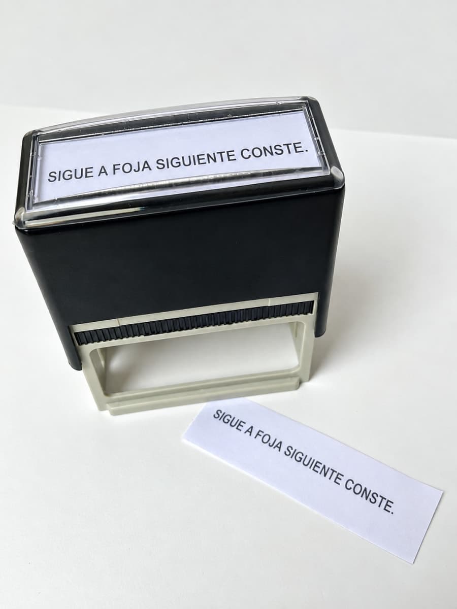 Sello Automático Professional Seal 3008 (8 x 3 cm)